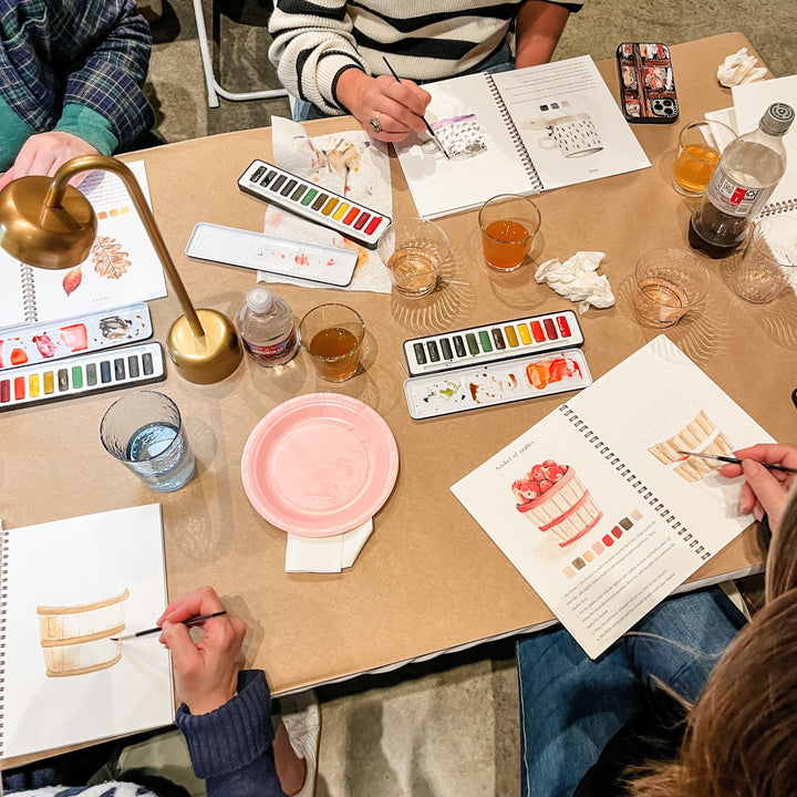 Paper Luxe Workshop Spring Paint & Sip - Friday, 4/25/25