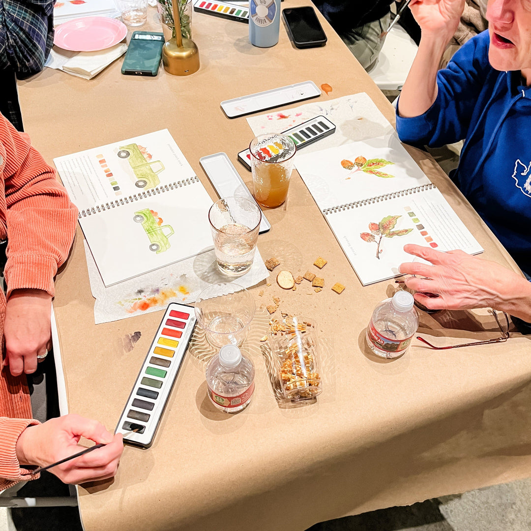 Paper Luxe Workshop Spring Paint & Sip - Friday, 4/25/25