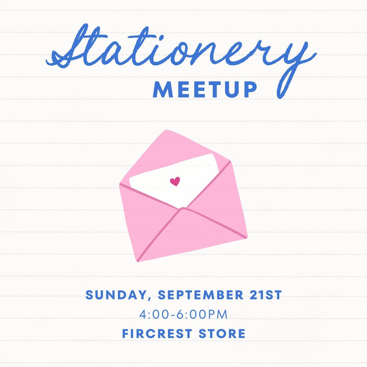Paper Luxe Workshop Stationery Meetup - Sunday, 9/21/25