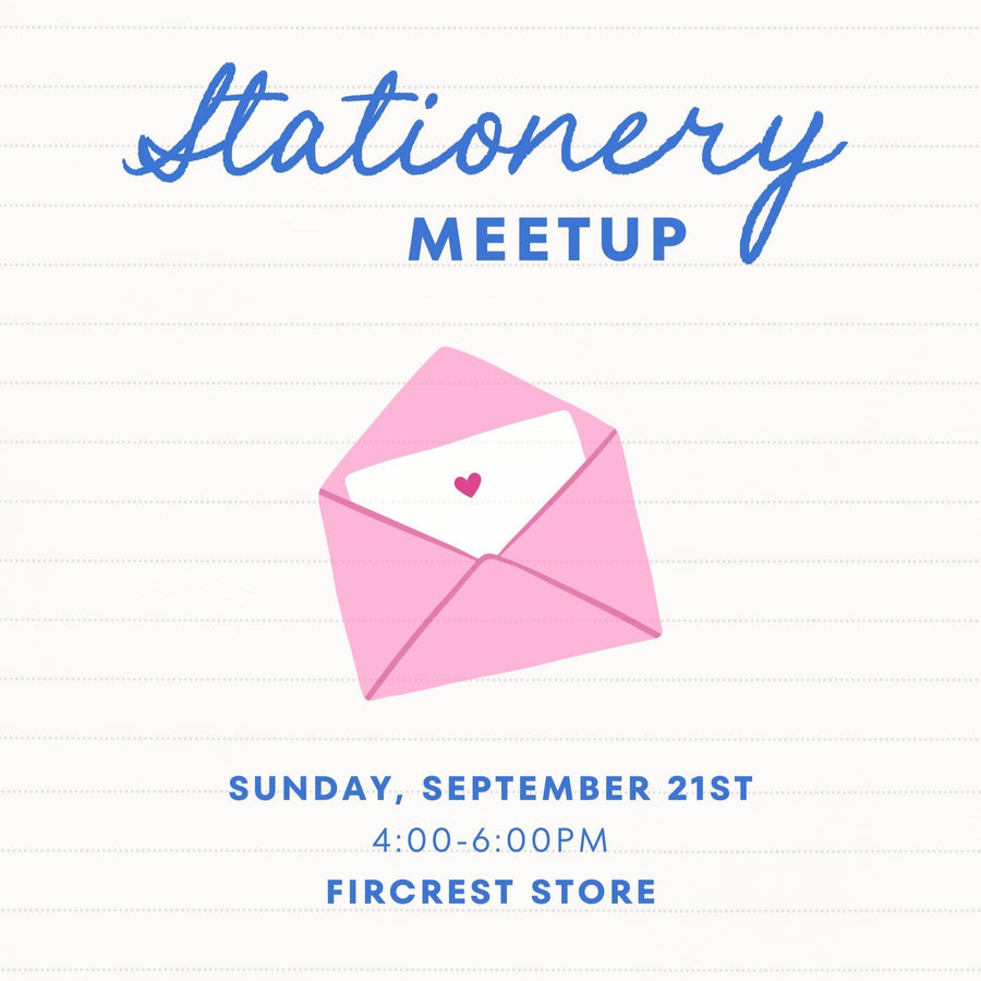 Paper Luxe Workshop Stationery Meetup - Sunday, 9/21/25