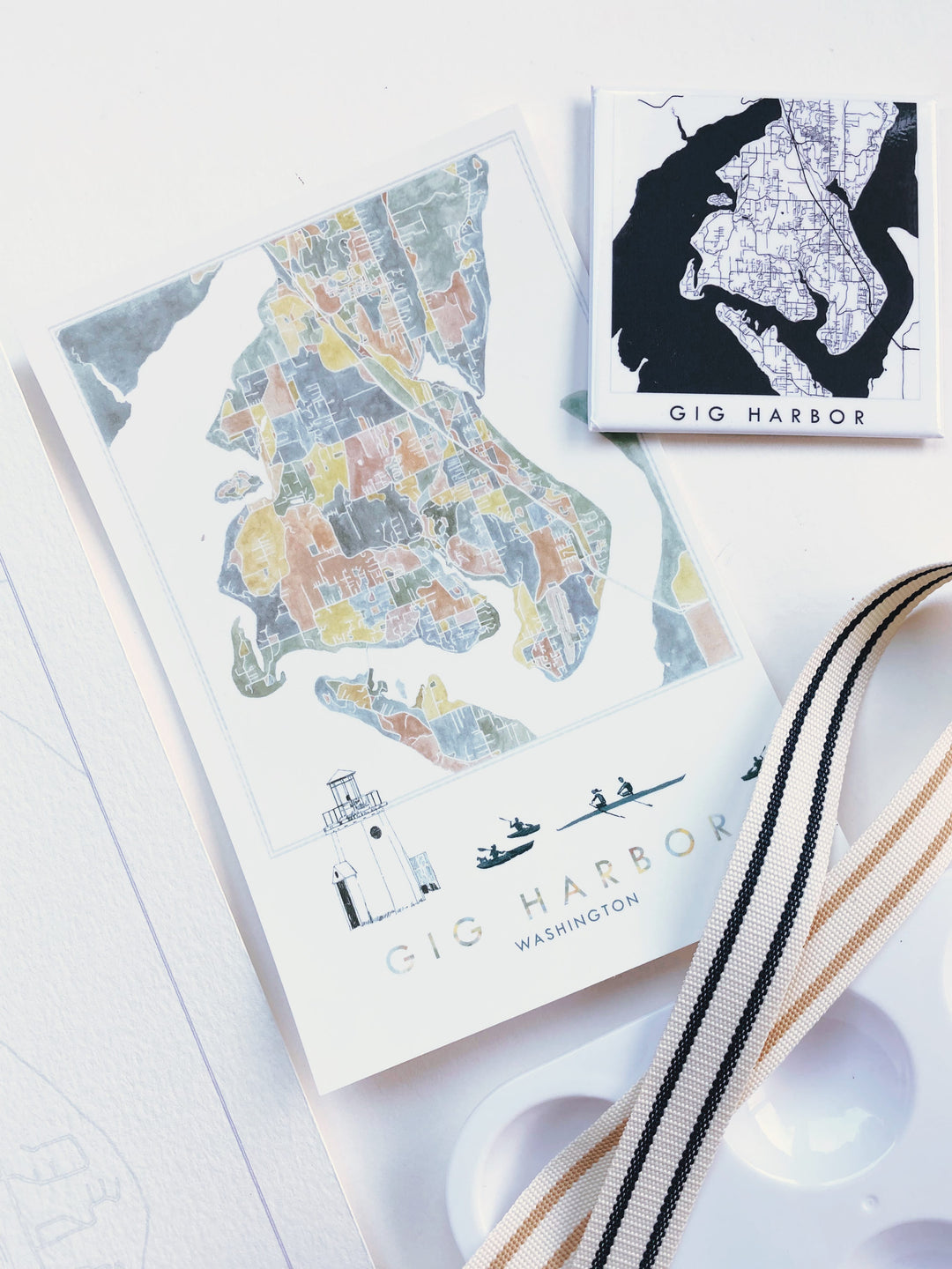 Paper Luxe Workshop Watercolor Your Town / Neighborhood - Thursday, 7/16/26