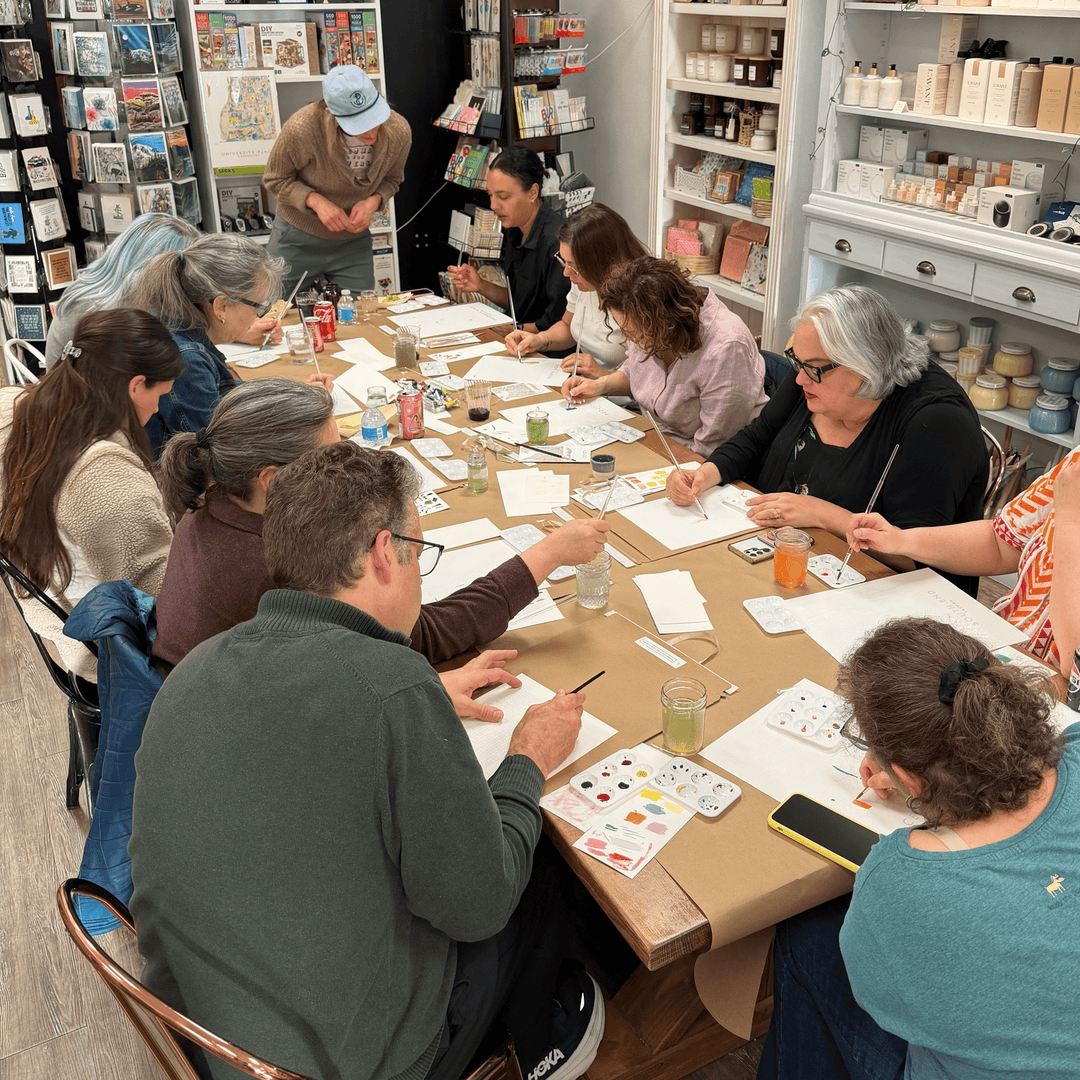 Paper Luxe Workshop Watercolor Your Town / Neighborhood - Thursday, 7/16/26