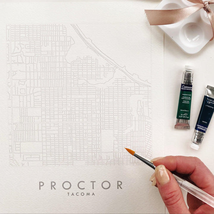Paper Luxe Workshop Watercolor Your Town / Tacoma Neighborhood - Thursday, 4/23/26