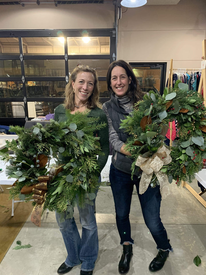 Paper Luxe Workshop Wreath Making Workshop in Gig Harbor - Sunday, 12/3/23