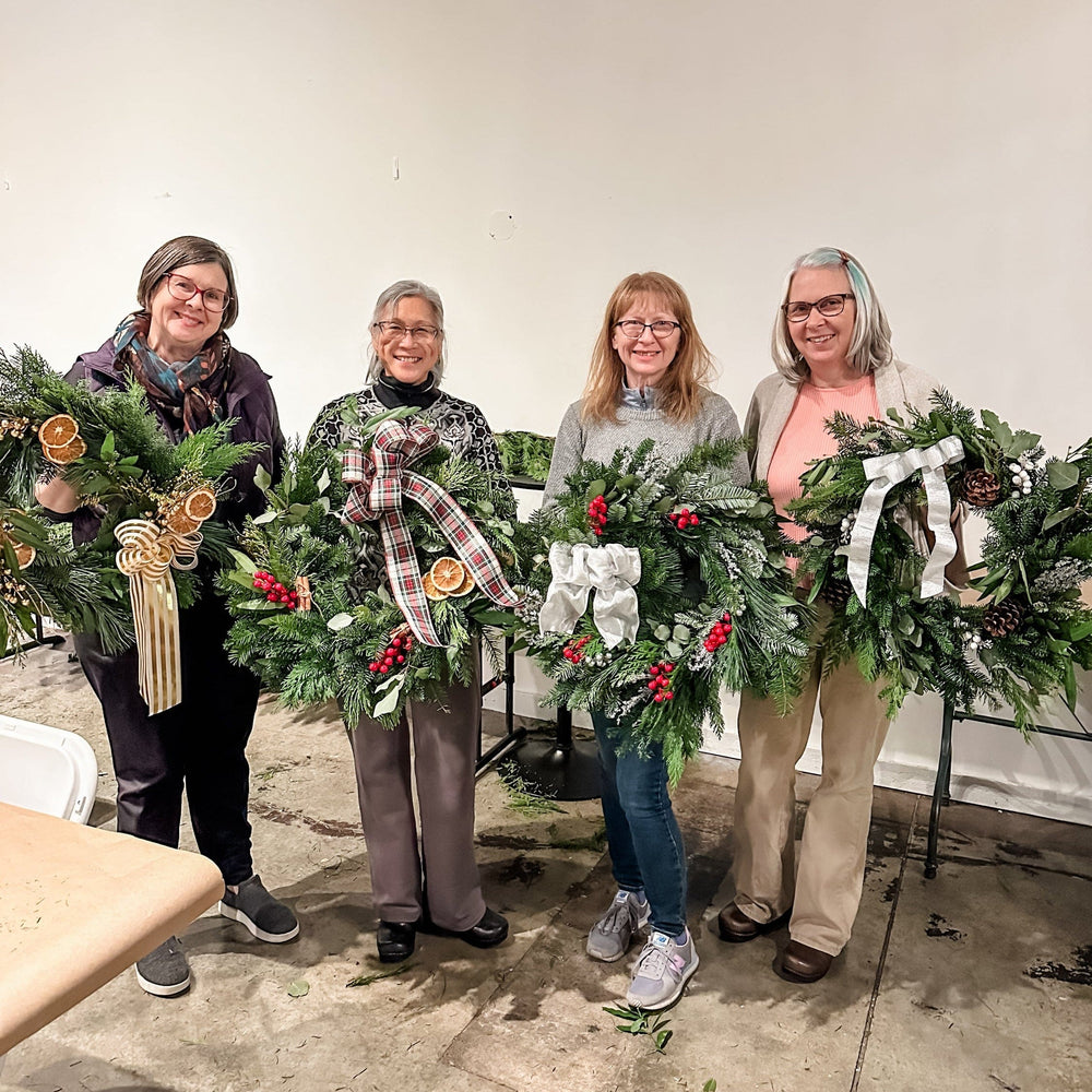 Paper Luxe Workshop Wreath Making Workshop - Saturday, 11/22/25 - Sunday, 11/23/25