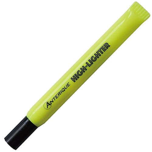 Paper Luxe Yellow Anterique Fluorescent Markers Highlighters