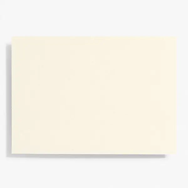 Paper Source Cards Luxe White A7 Flat Notes - Pack of 10