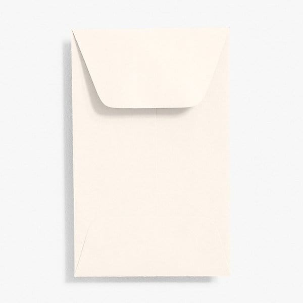 Paper Source Envelope Superfine SoftWhite #1 Baby (Coin) Envelope - Pack of 10