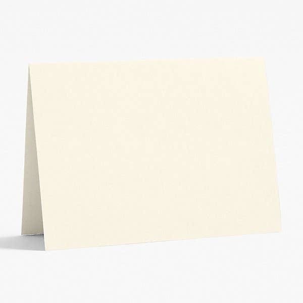Paper Source Luxe White A6 Folded Note Card Bulk Pack (100 pack)