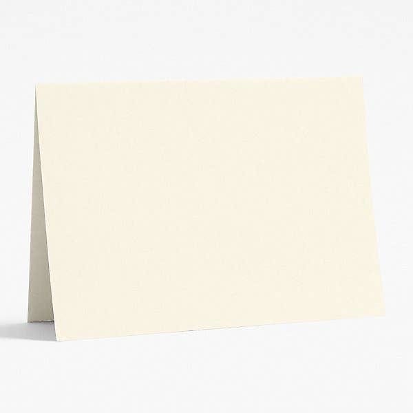 Paper Source Luxe White A7 Folded Note Card Bulk Pack (100 pack)