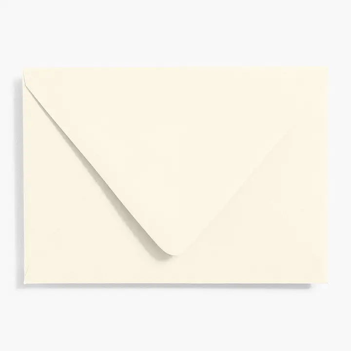 Paper Source Paper Luxe White 4 Bar Envelope Pack - Pack of 10