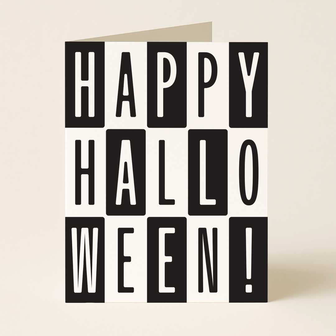 paper&stuff Cards Happy Halloween Card