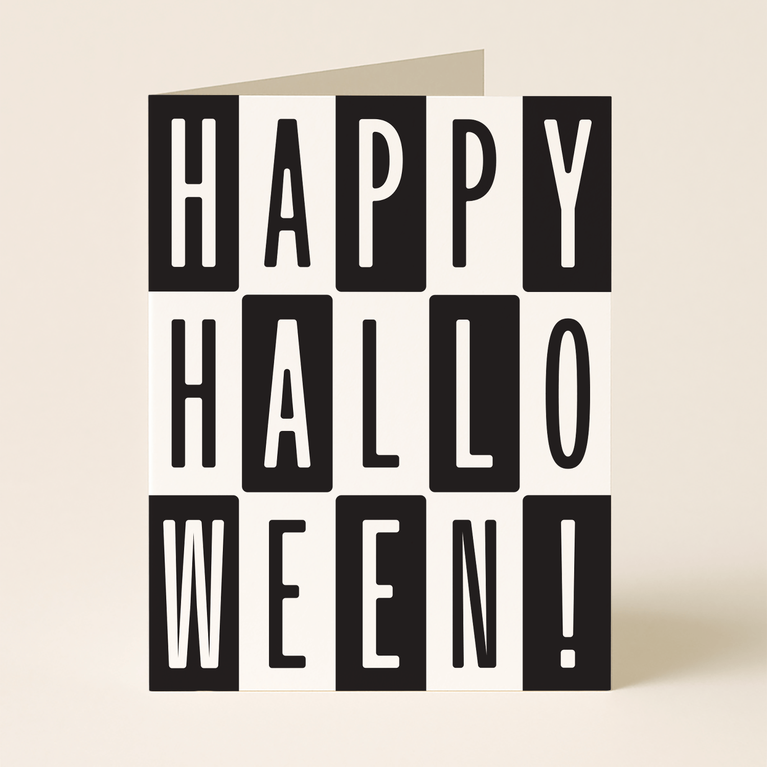 paper&stuff Cards Happy Halloween Card