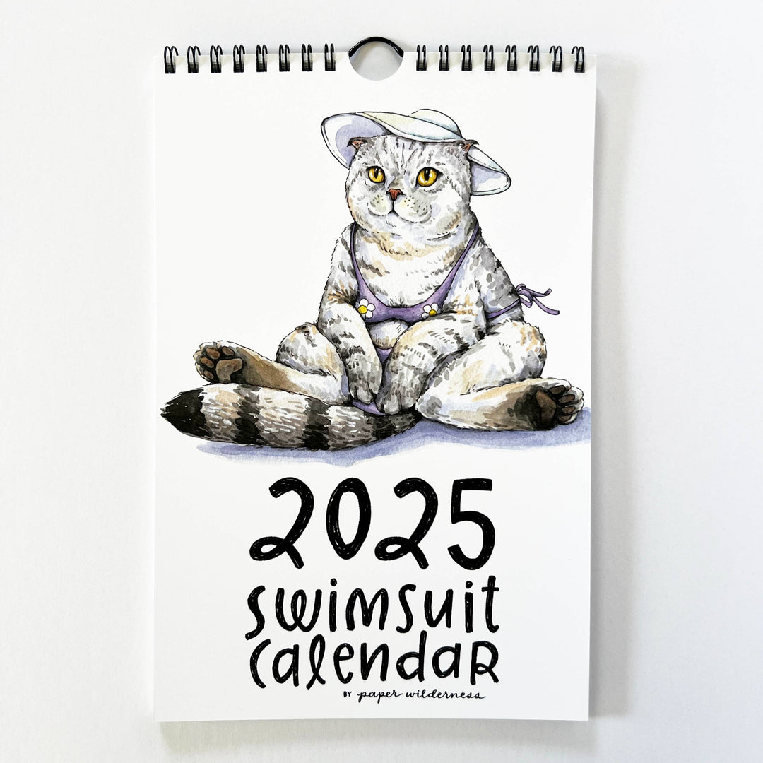 Paper Wilderness Calendar 2025 Swimsuit Calendar