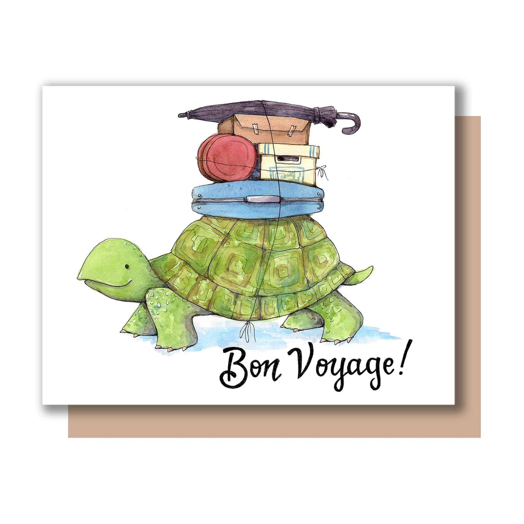 Paper Wilderness Card Bon Voyage Moving Card