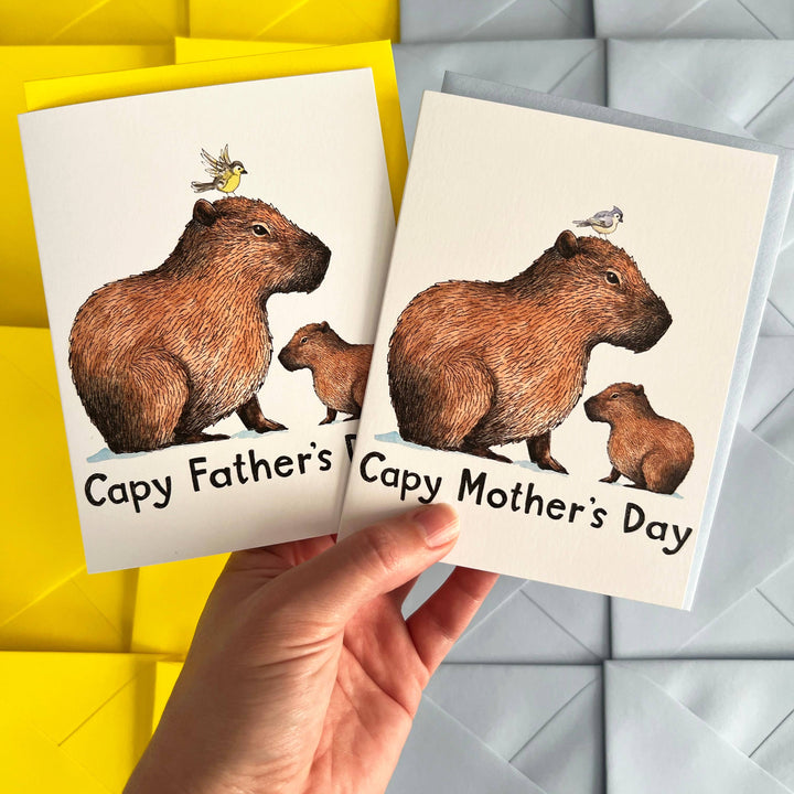 Paper Wilderness Cards Capybara Capy Happy Mother's Day Card