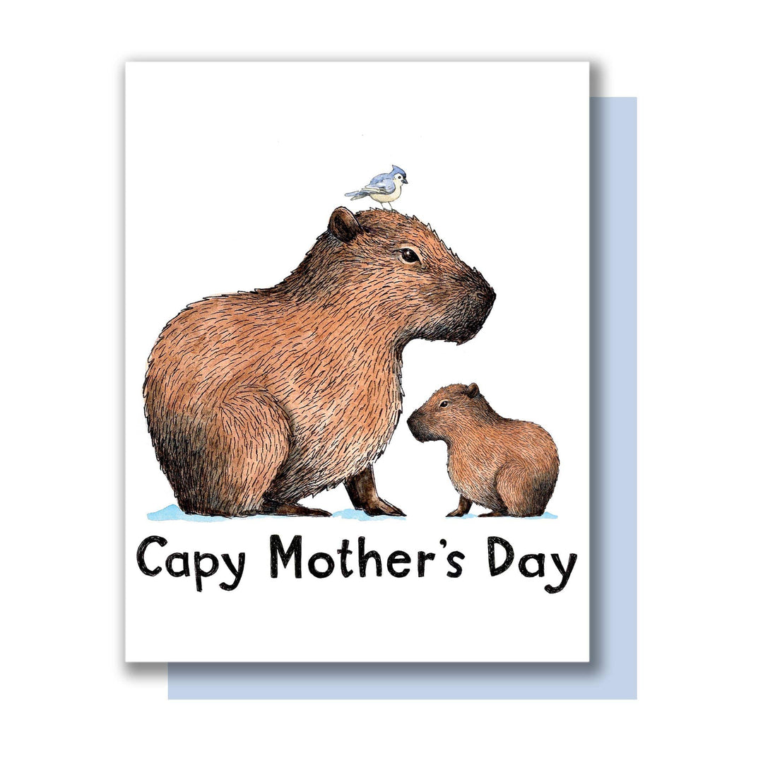 Paper Wilderness Cards Capybara Capy Happy Mother's Day Card
