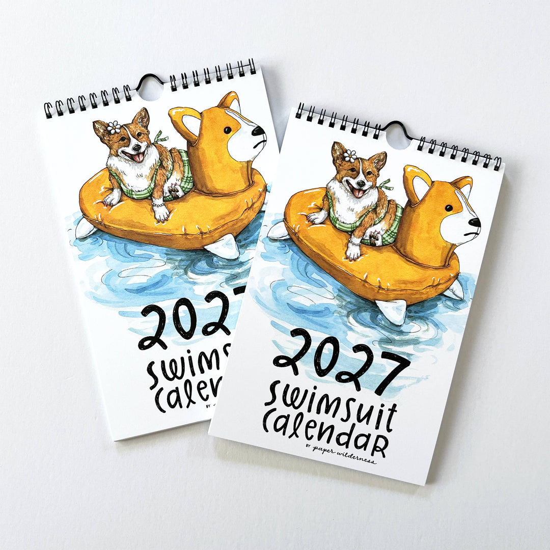 Paper Wilderness paper 2027 Swimsuit Calendar
