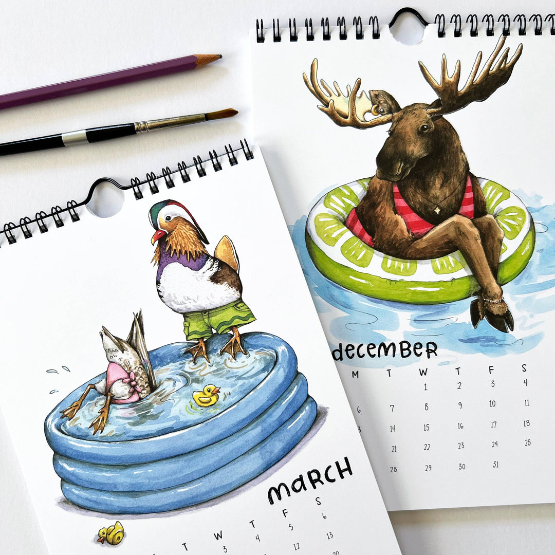 Paper Wilderness paper 2027 Swimsuit Calendar