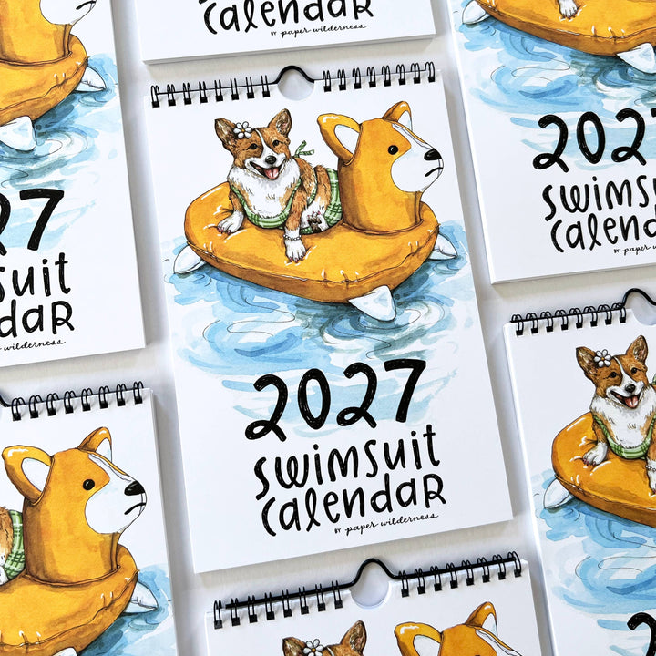 Paper Wilderness paper 2027 Swimsuit Calendar