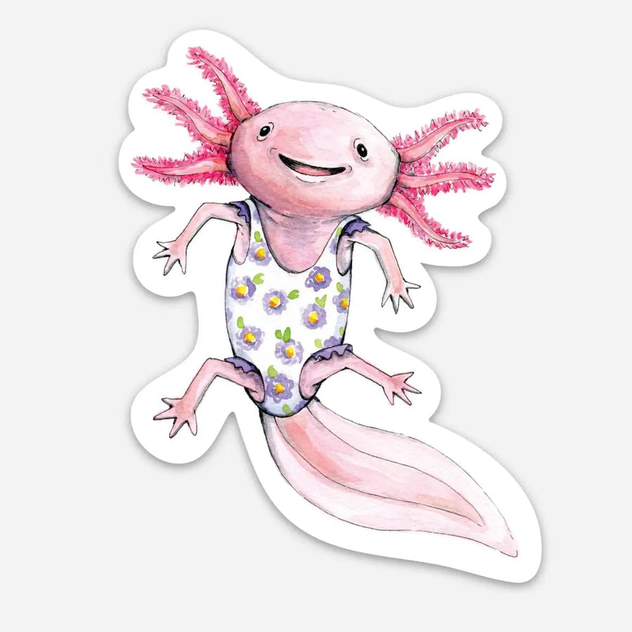 Paper Wilderness Sticker Axolotl Swimsuit Sticker
