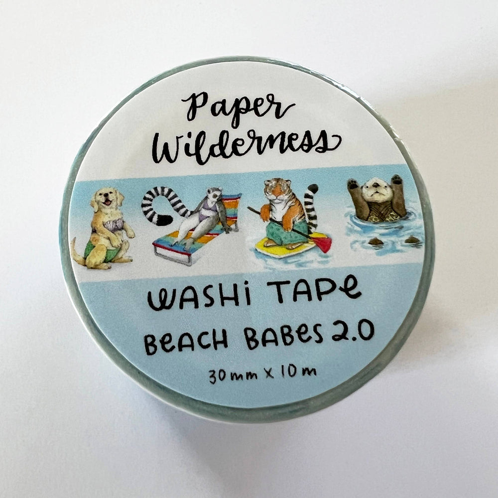 Paper Wilderness washi tape Beach Babes 2.0 30mm Washi Tape