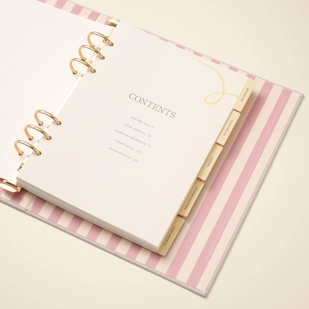 Papier Baby Baby Binder-Folio - Cherries