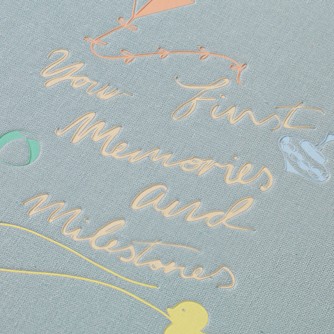 Papier Baby Baby Binder-Folio - Your First Memories & Milestones