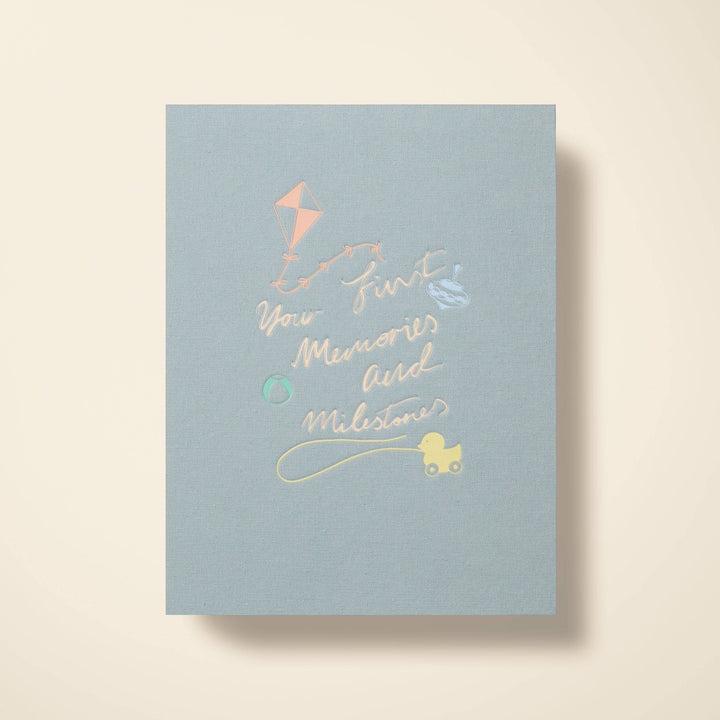 Papier Baby Baby Binder-Folio - Your First Memories & Milestones