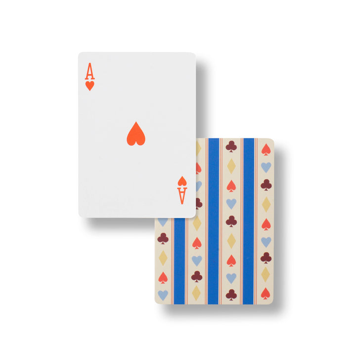 Papier Gifts Playing Cards, Set of 2 - Suits & Stripes