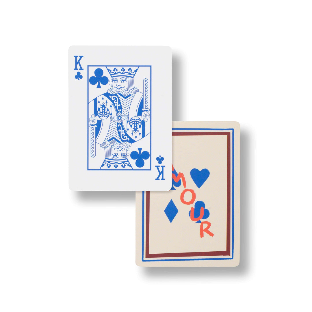 Papier Gifts Playing Cards, Set of 2 - Suits & Stripes