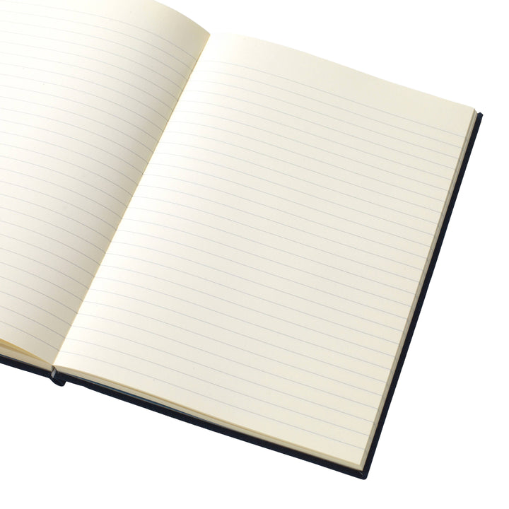 Papier paper Fabric Lined Notebook, A5 Softcover - Twilight Blooms