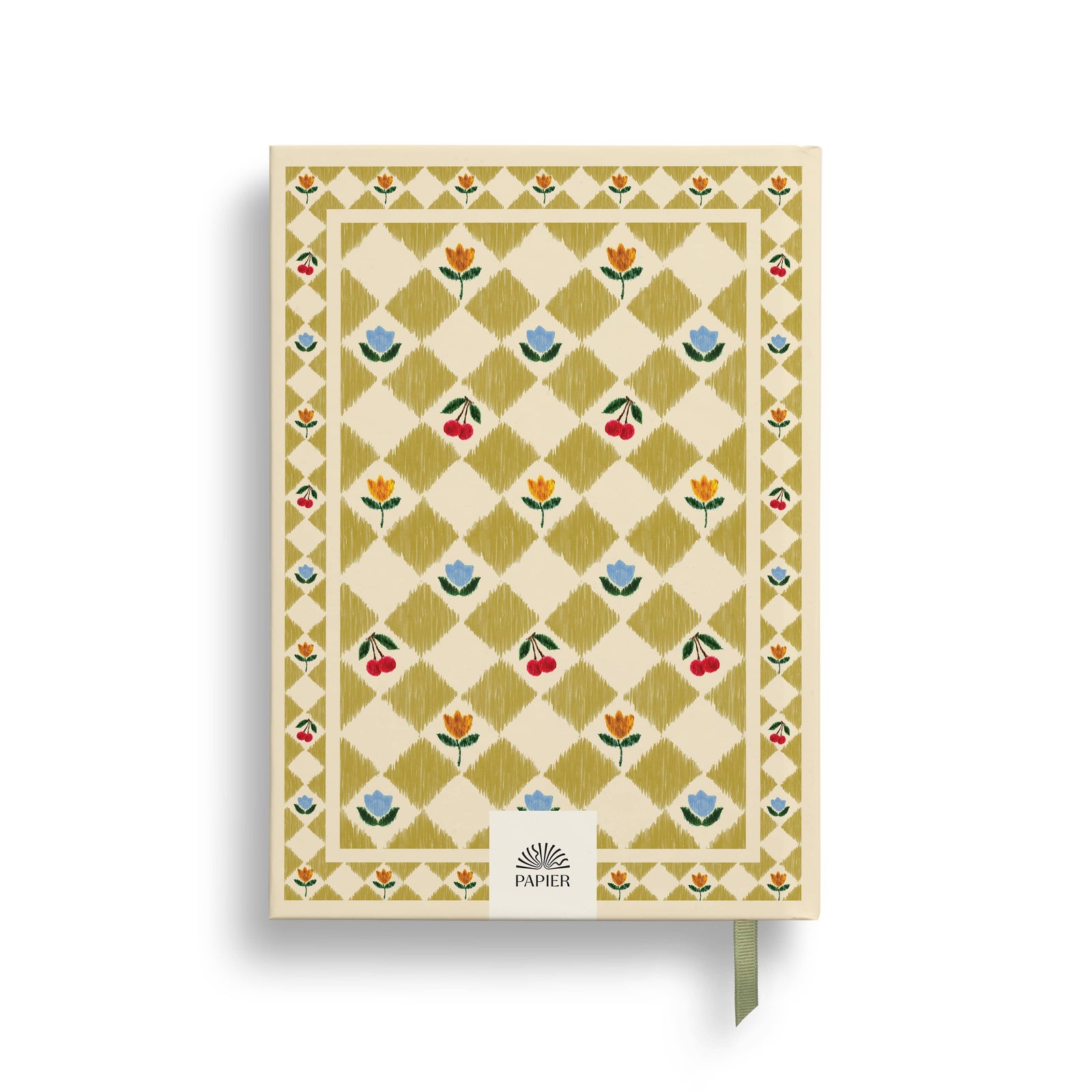 Papier paper Guided Gratitude Journal, A5 Hardcover - Folk Garden