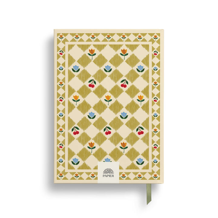 Papier paper Guided Gratitude Journal, A5 Hardcover - Folk Garden