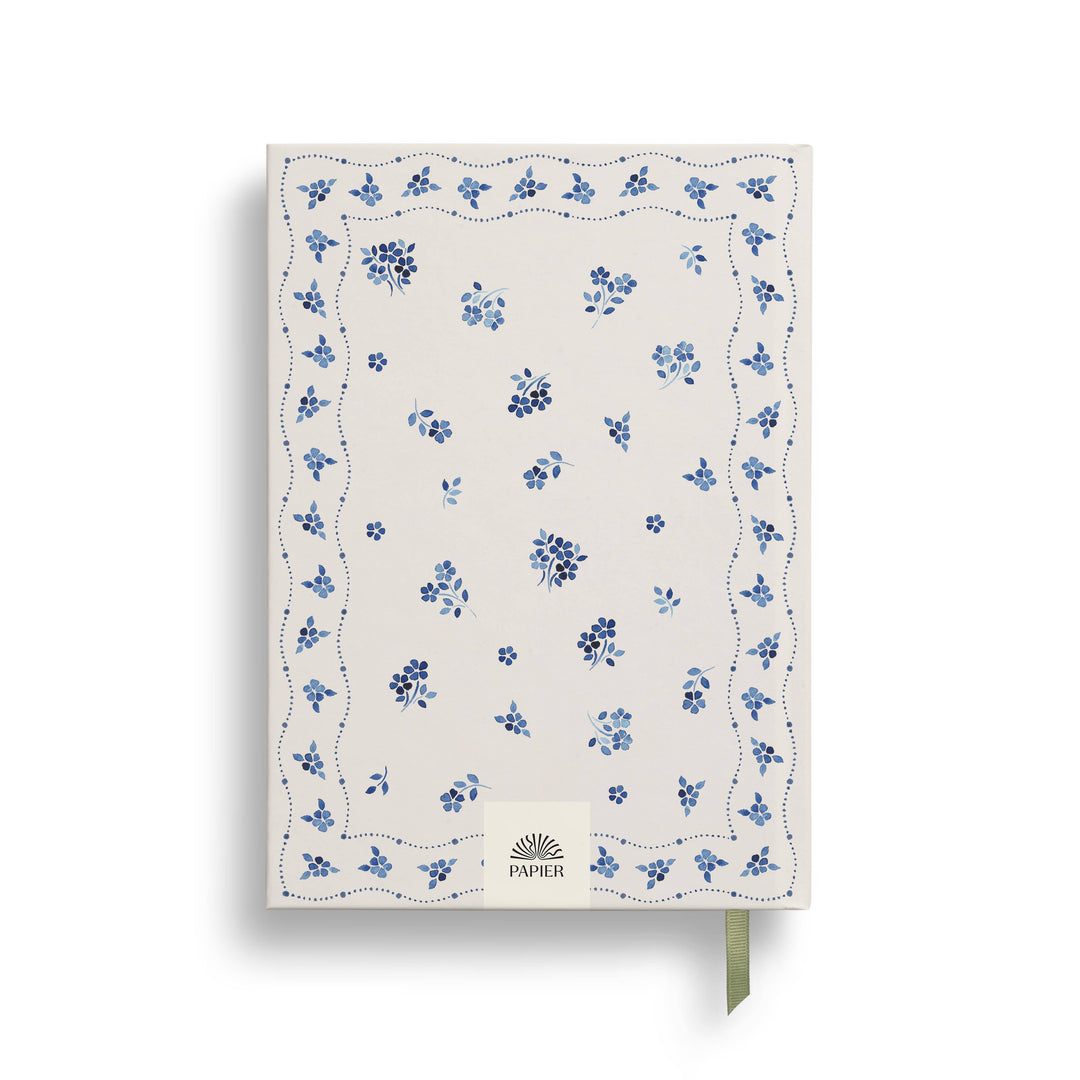 Papier paper Guided Recipe Journal, A5 Hardcover - Ceramic