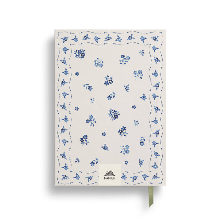 Papier paper Guided Recipe Journal, A5 Hardcover - Ceramic