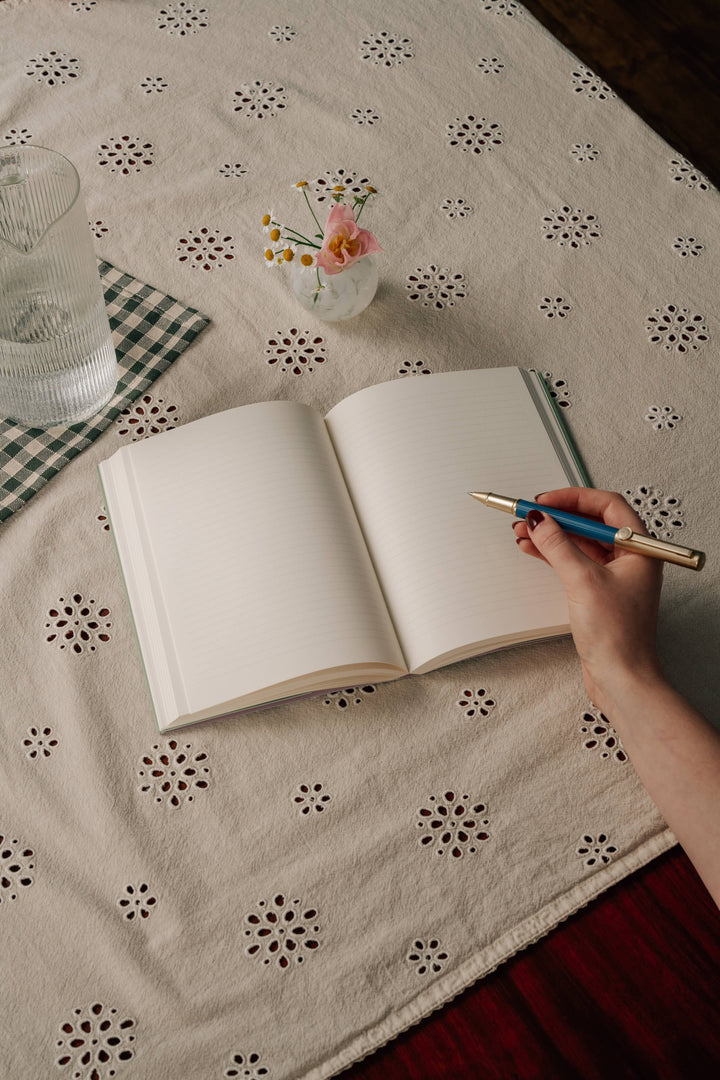 Papier paper Lined Notebook, A5 Softcover - Begin Again