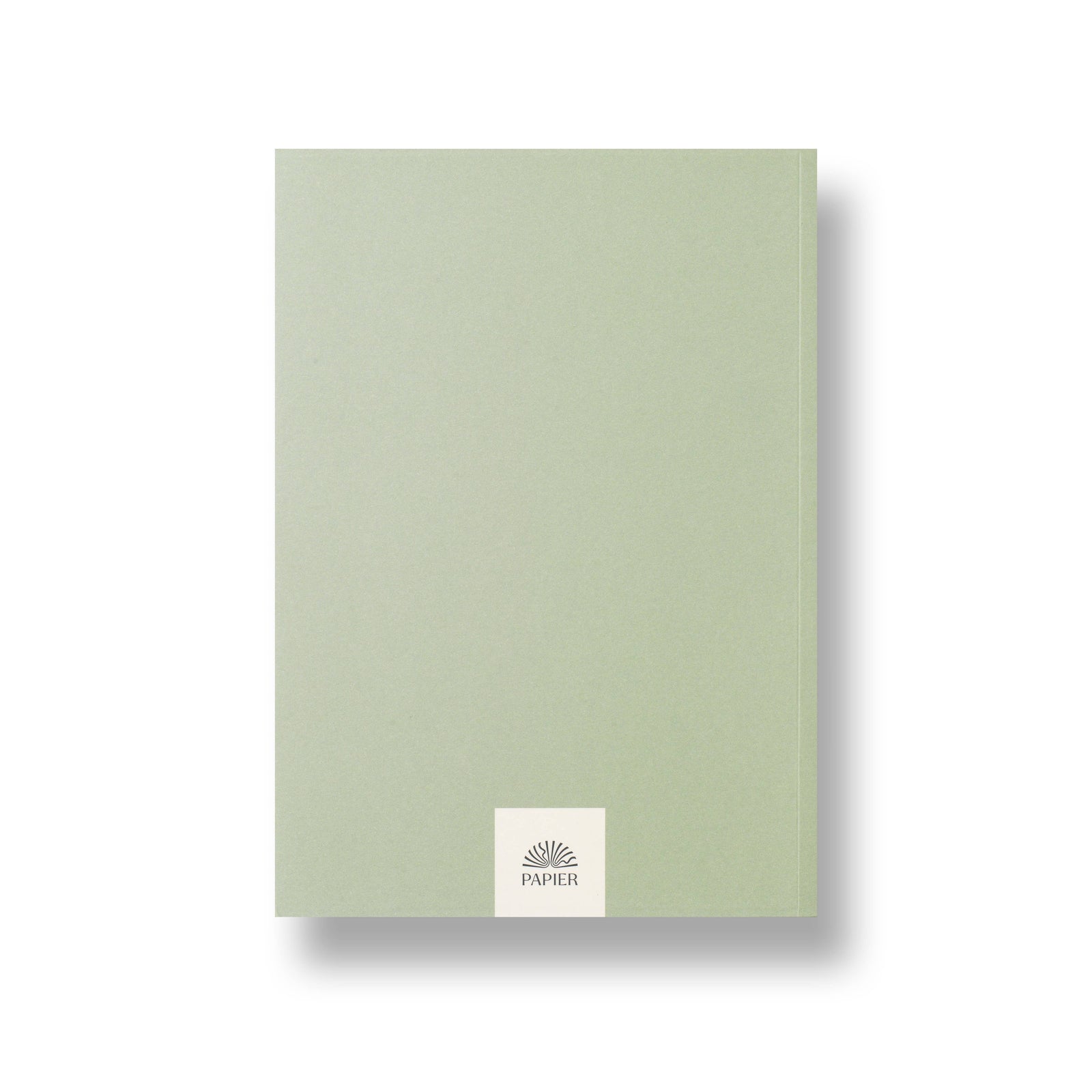Papier paper Lined Notebook, A5 Softcover - Begin Again