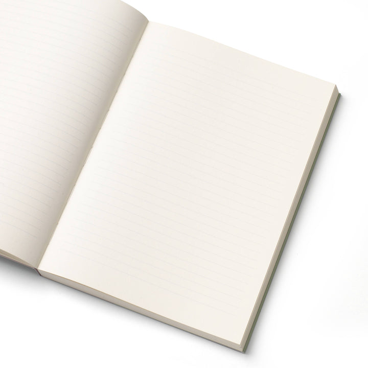 Papier paper Lined Notebook, A5 Softcover - Begin Again