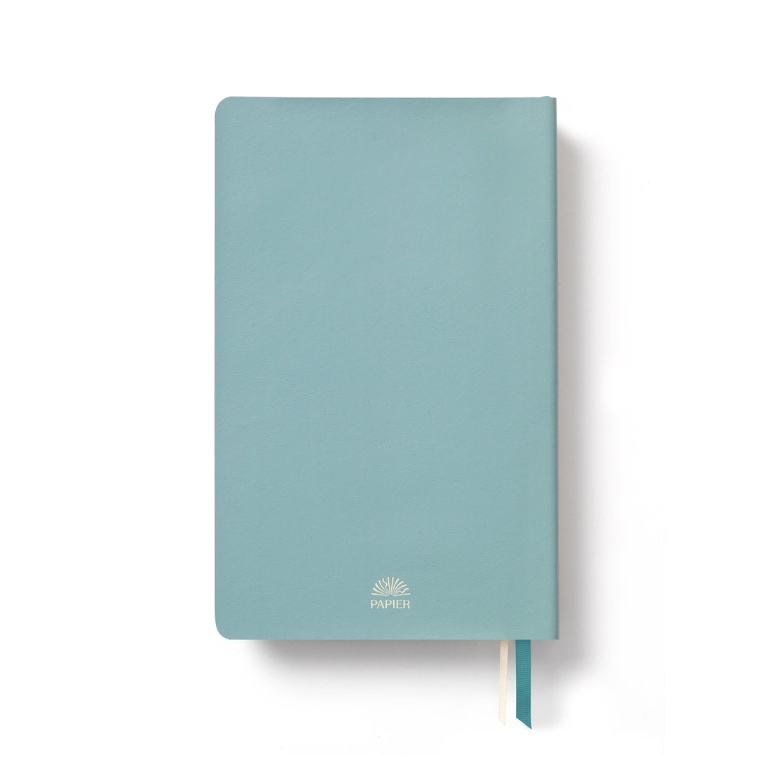 Papier paper Lined Notebook, A5 Softcover, PU Leather -  Work in Progress