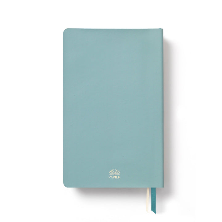 Papier paper Lined Notebook, A5 Softcover, PU Leather -  Work in Progress