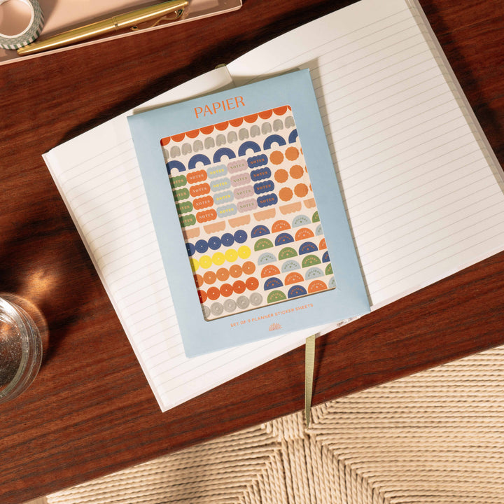 Papier paper Planner Stickers Silver New Packaging