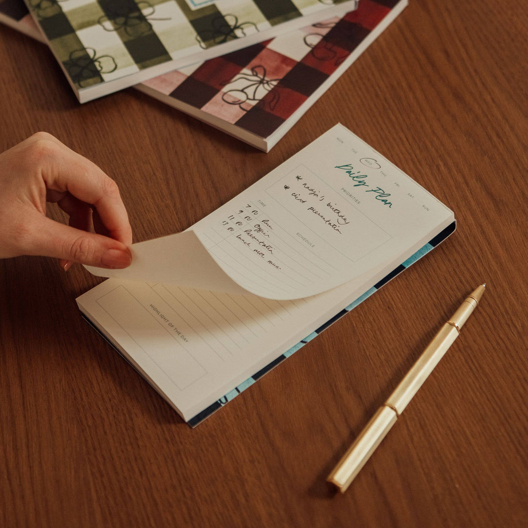 Papier paper Productivity Daily Planning Pad, Undated - Picnic