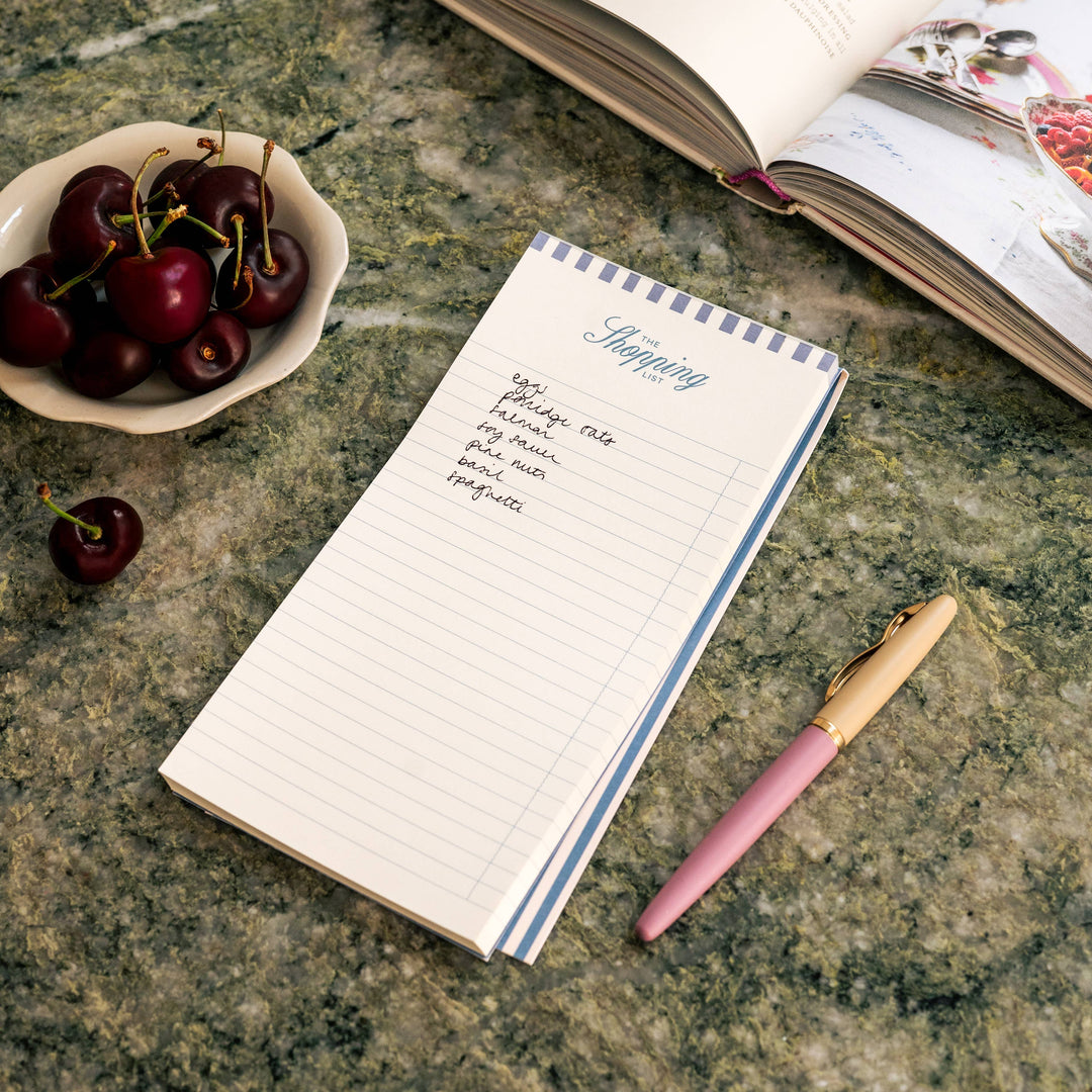Papier paper Shopping List Pad - Cherry