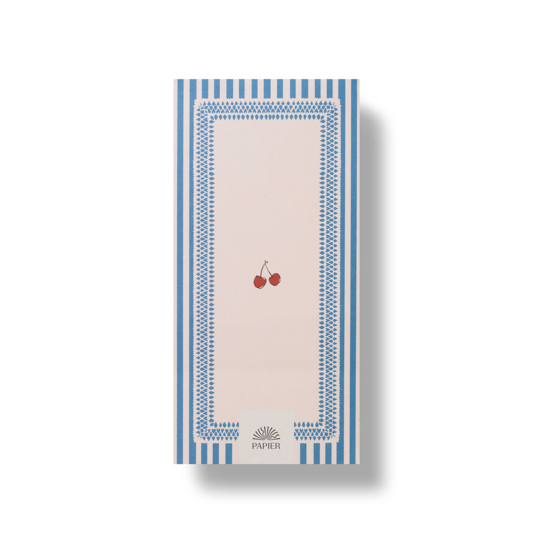 Papier paper Shopping List Pad - Cherry