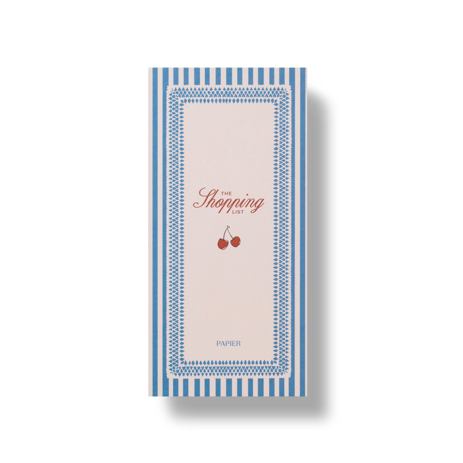 Papier paper Shopping List Pad - Cherry