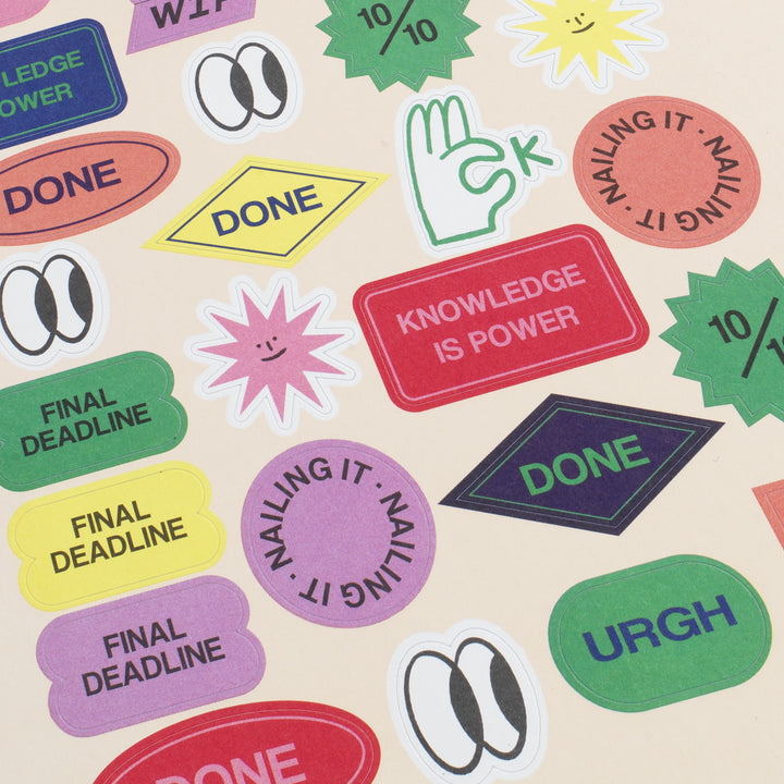 Papier paper Sticker Set, Academic -  Find the Balance