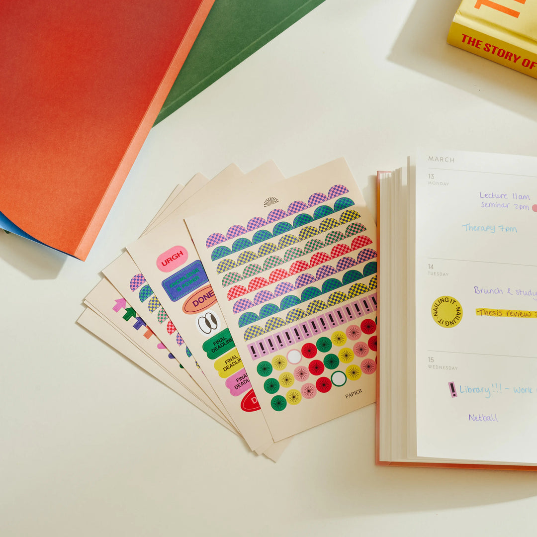 Papier paper Sticker Set, Academic -  Find the Balance