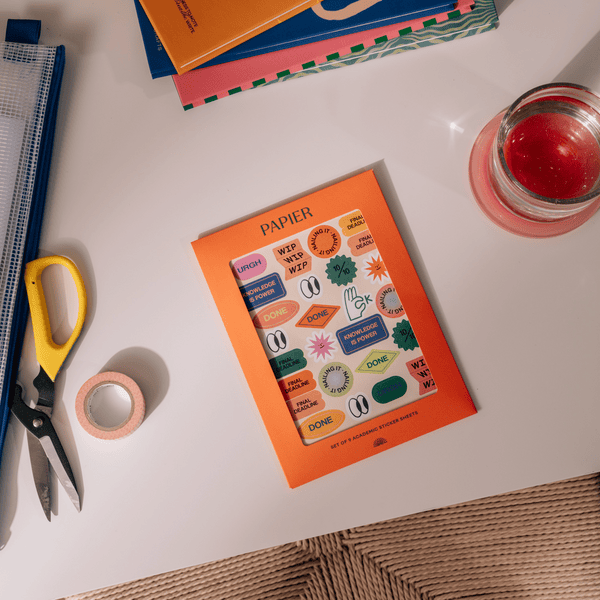 Papier paper Sticker Set, Academic -  Find the Balance