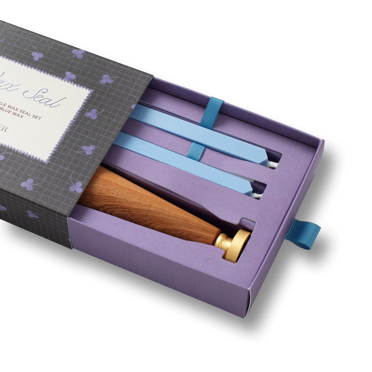 Papier paper Wax Seal Set - Ribbon and Reign